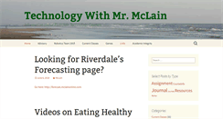 Desktop Screenshot of mclainonline.com